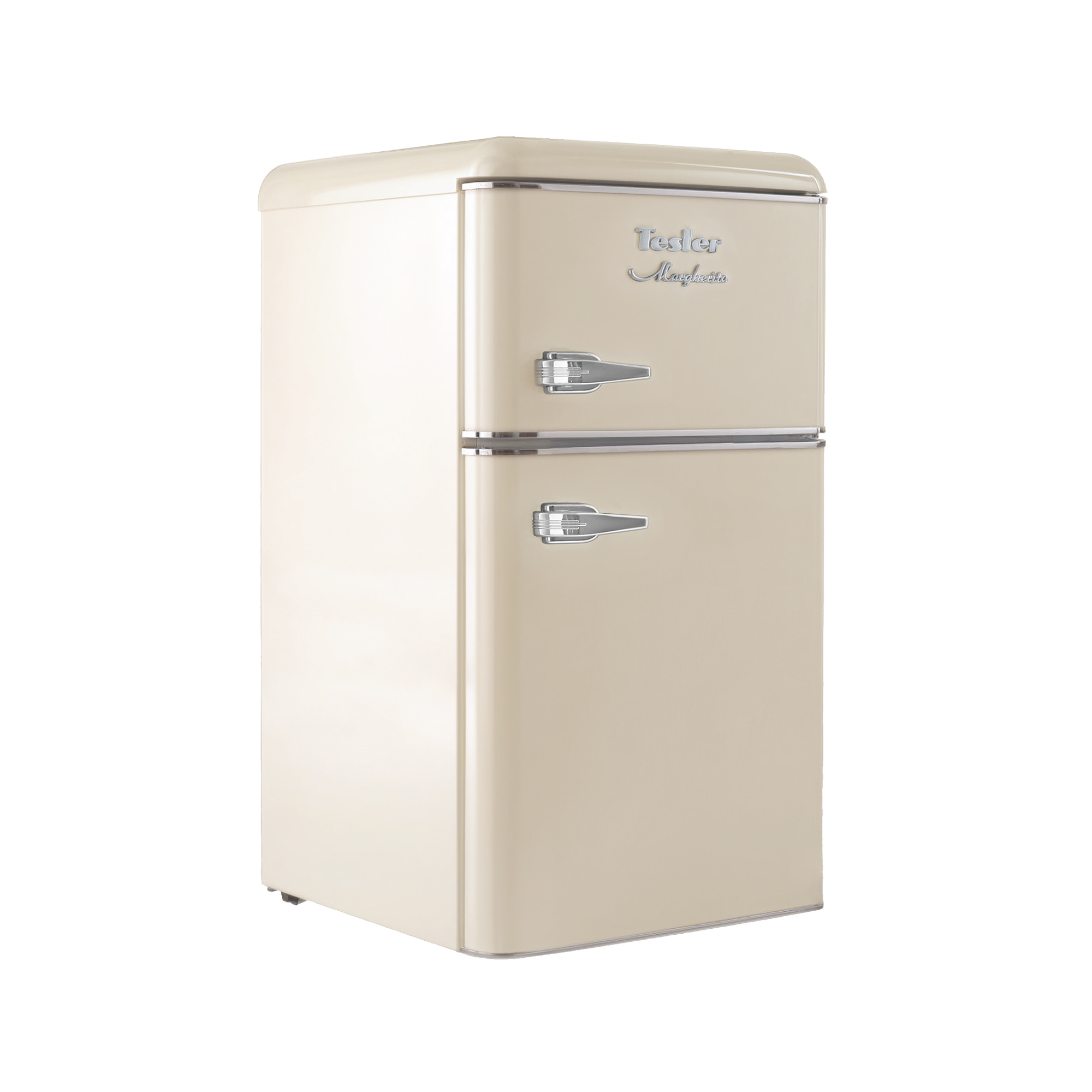 Изображение товара Отдельностоящий холодильник Tesler RT-97 BEIGE двухкамерный 91 л компактный