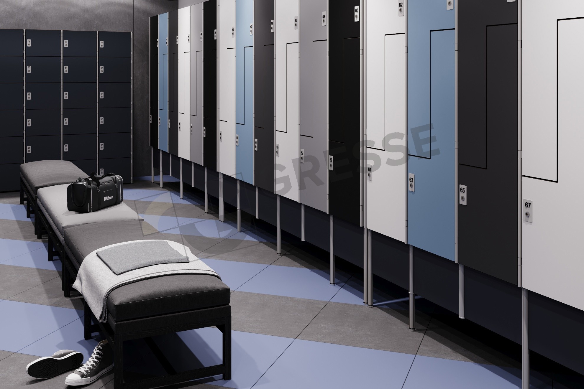 Изображение товара Керамогранит Gresse Sigiriya GRS09-07tmn 60x60см цвет серый