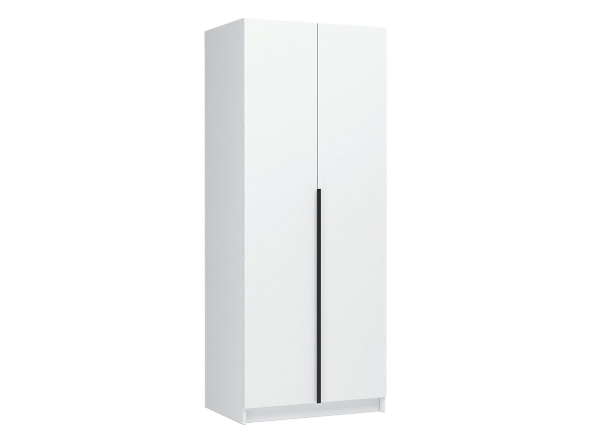 Изображение товара Шкаф распашной 80x200x55 см Белый Модель Рейми Стендмебель