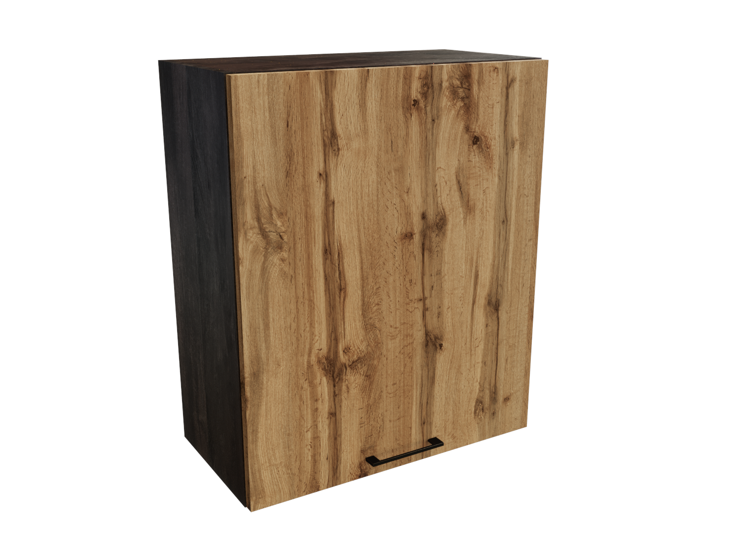 Изображение товара Навесной шкаф Сурская мебель дуб вотан 60x71.6x31.8 см 1 дверца кухня