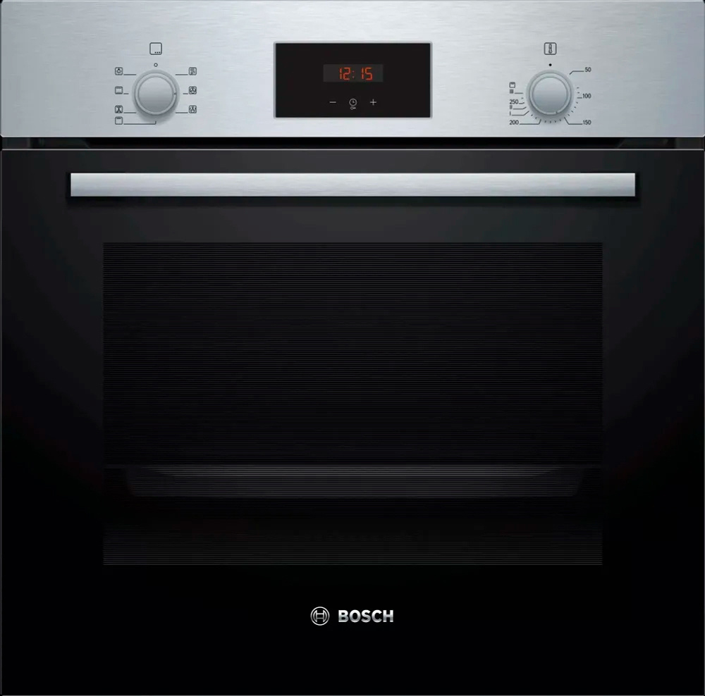 Изображение товара Электрический духовой шкаф Bosch Hbf133br0 59.4x59.5x54.8 см цвет нержавеющая сталь