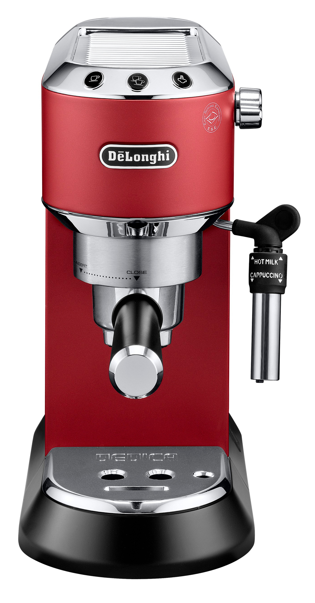 Изображение товара Рожковая кофеварка DELONGHI EC685.R красная для эспрессо и капучино