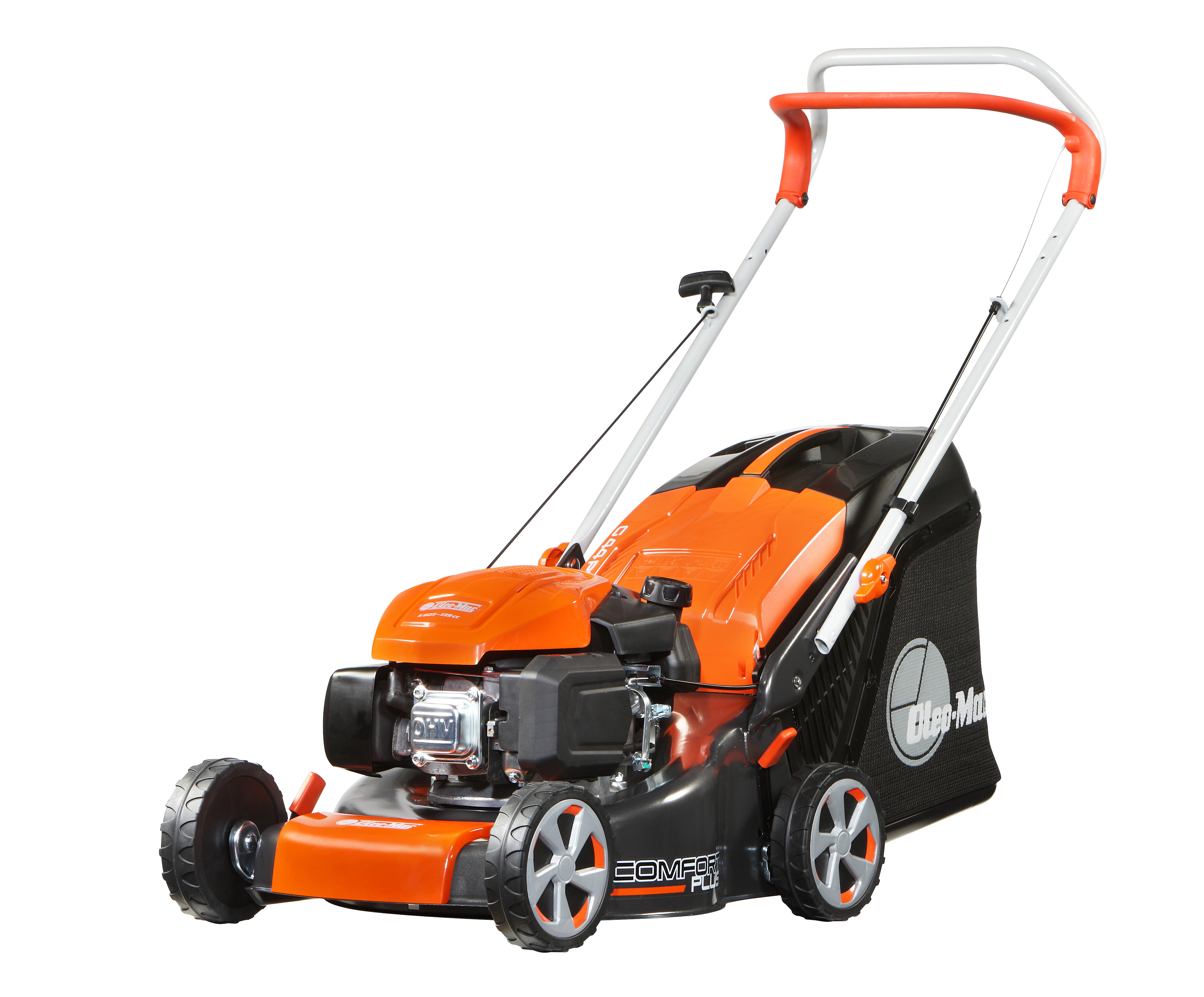 Изображение товара Газонокосилка бензиновая Oleo-Mac G 44 PK Comfort Plus 3.26 л.с. 41 см Италия