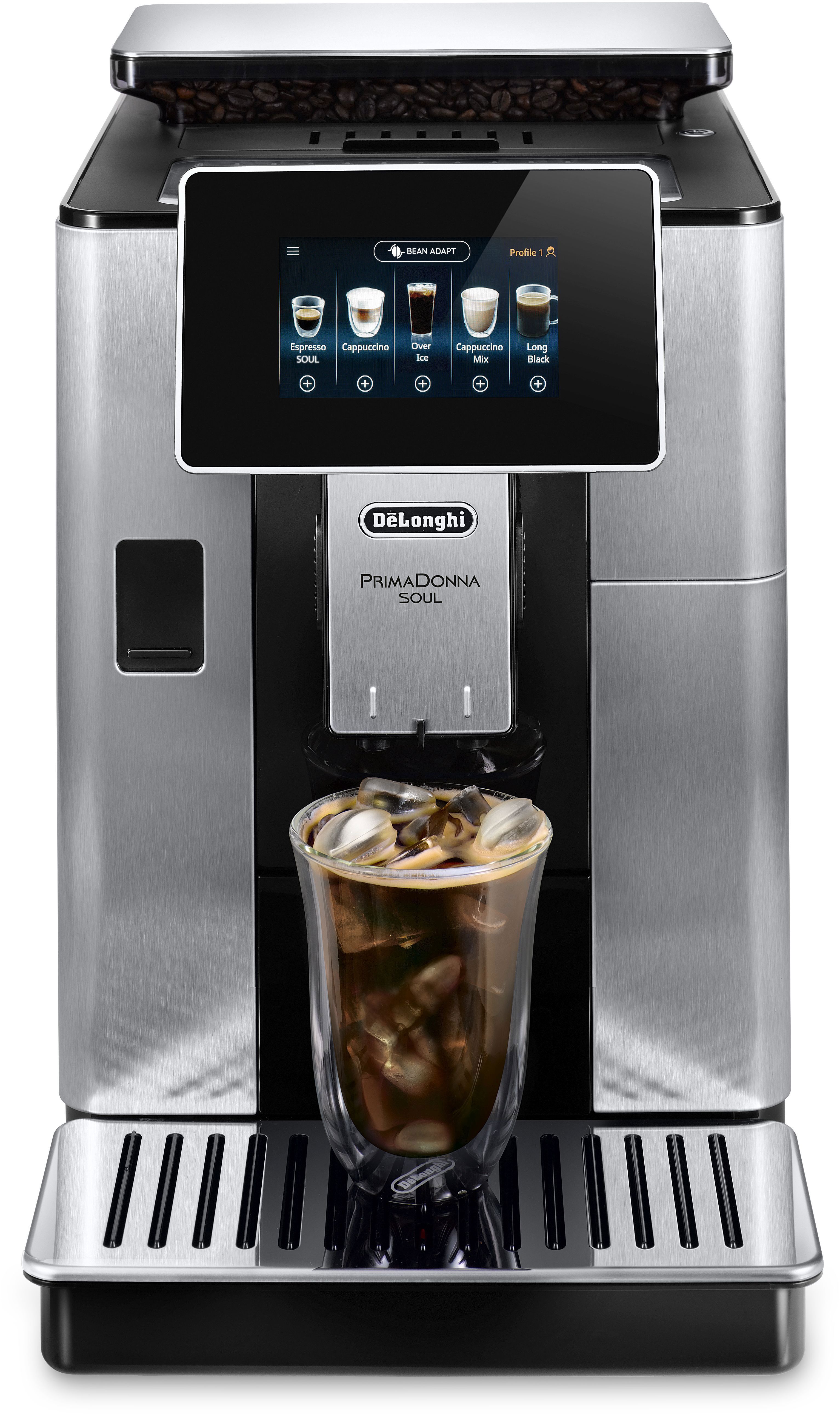 Изображение товара Электрическая кофемашина Delonghi ECAM610.74.MB с автоматическим капучинатором