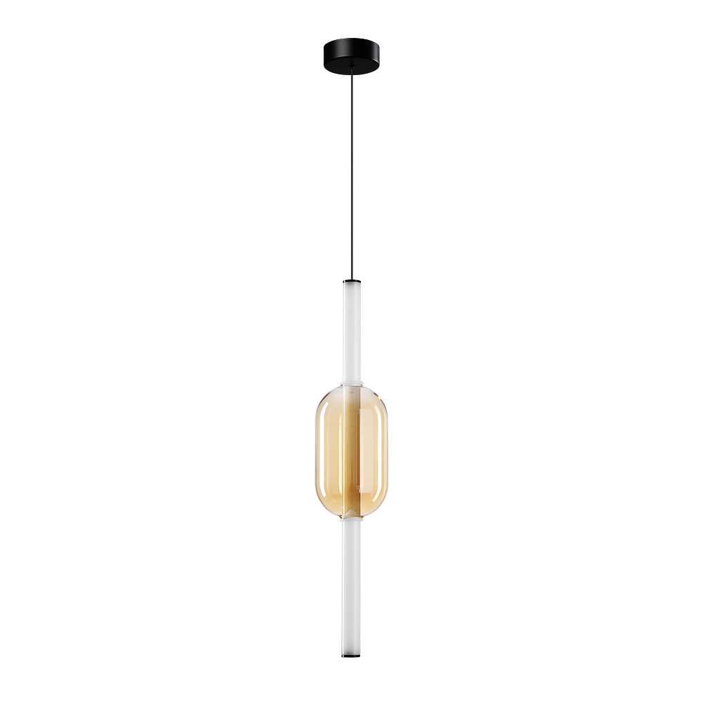 Изображение товара Люстра подвесная ARTE LAMP Rigla A6837sp-12am стиль хай-тек черный с LED