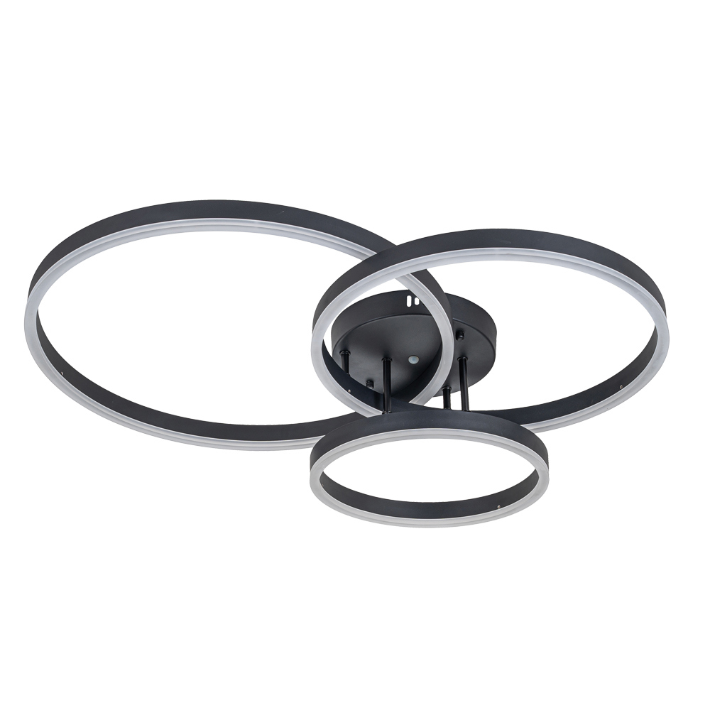 Изображение товара Люстра потолочная светодиодная Arte lamp Sierra с пультом управления 7.1 м² регулируемый белый свет цвет черный