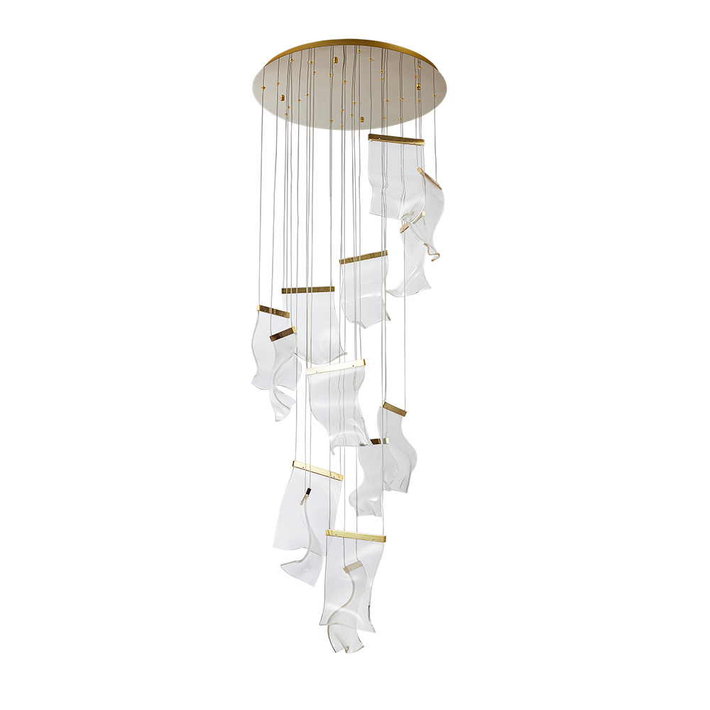 Изображение товара Люстра потолочная светодиодная Arte Lamp Grappolo A2283sp-14go 3.5 м² современный стиль