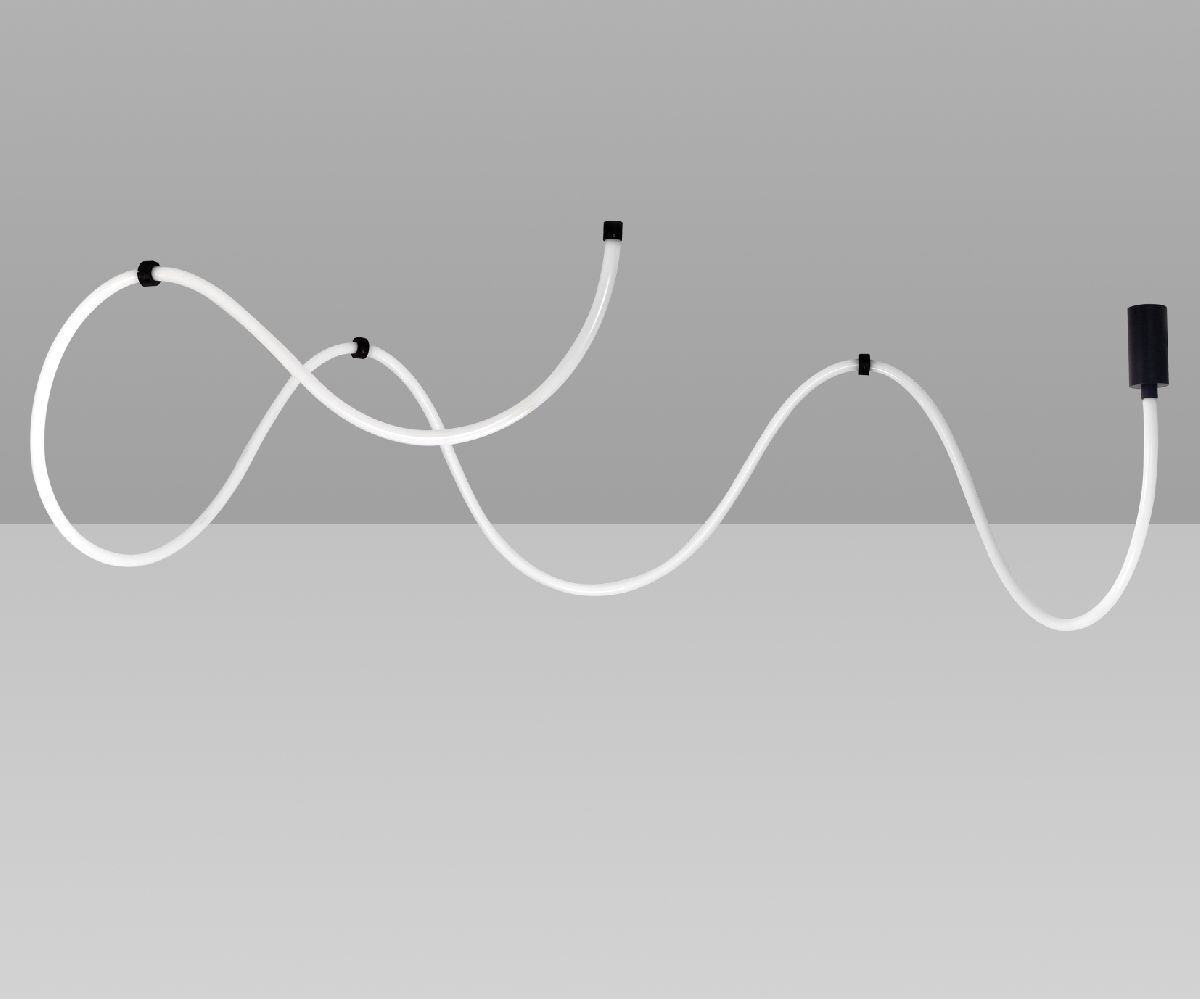 Изображение товара Подвесной светильник Kink Light Венди 50 м² 3000-6000K регулируемый черный