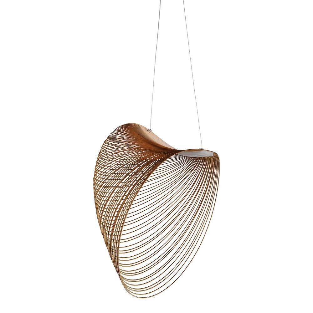 Изображение товара Светильник подвесной светодиодный Divinare 1139_27 SP-16 скандинавский бежевый белый