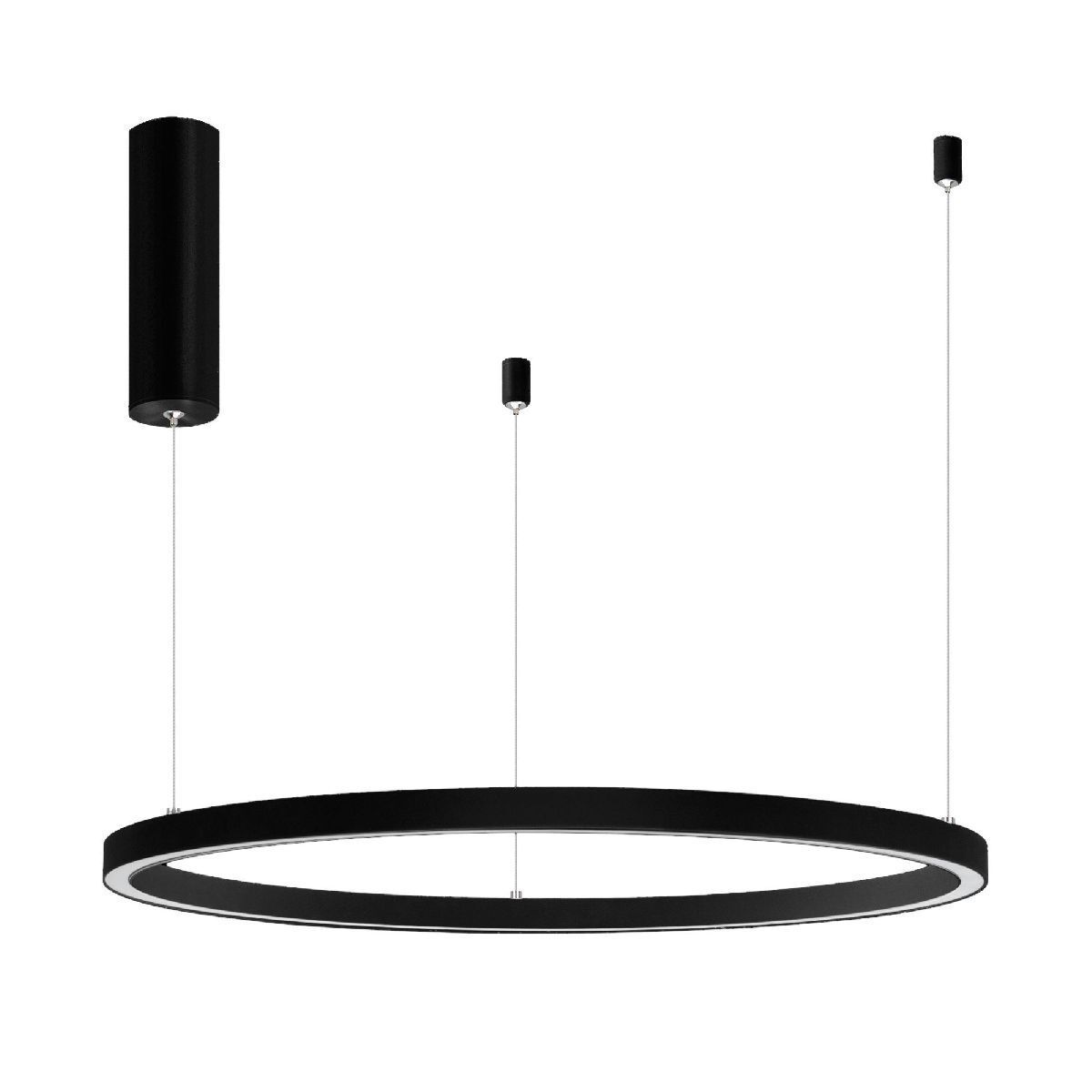 Изображение товара Светильник подвесной светодиодный Arlight Congo 046247 9 м² теплый белый (желтый) свет цвет черный