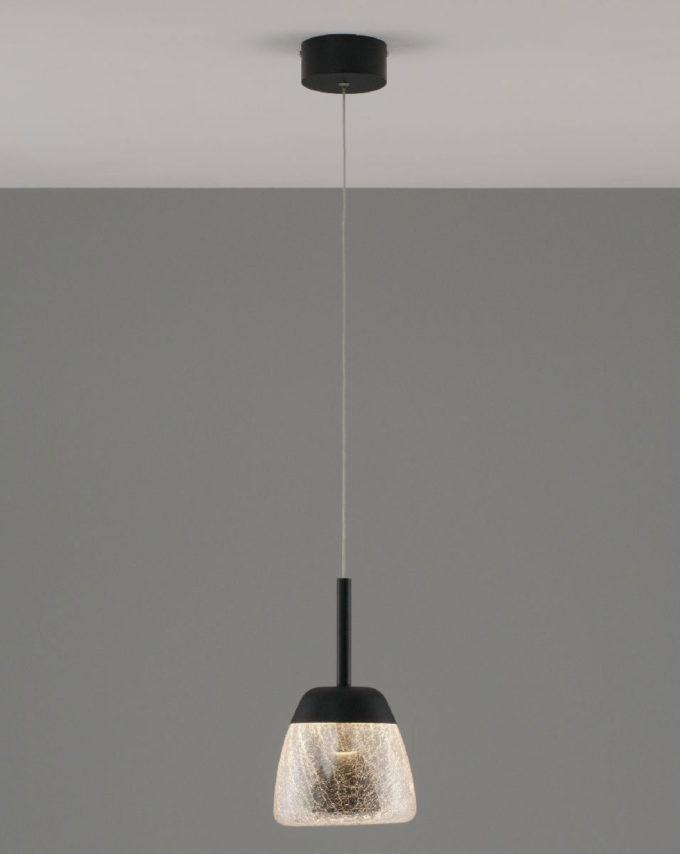 Изображение товара Подвесной светодиодный светильник Moderli V10875-PL черный минимализм 5 м²