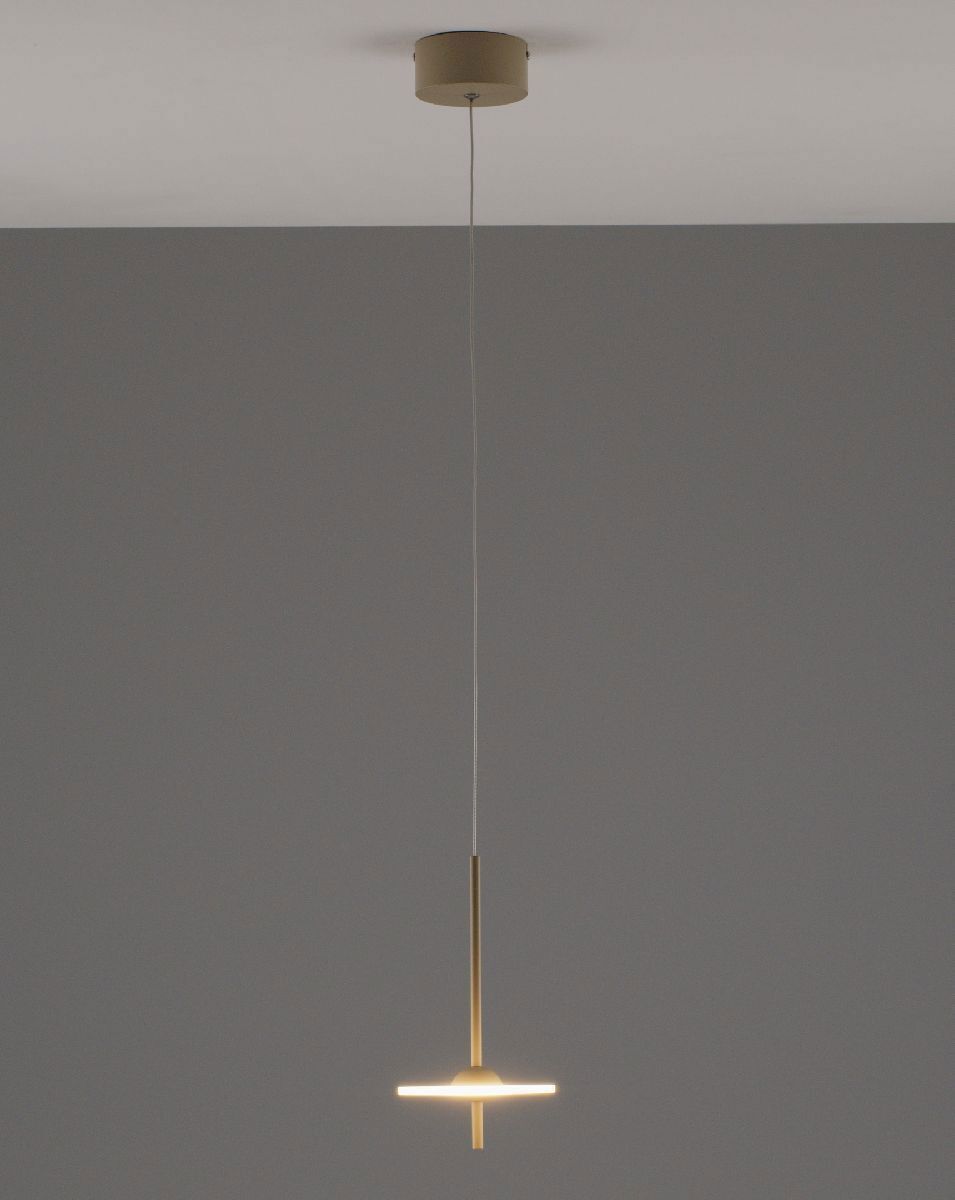 Изображение товара Подвесной светодиодный светильник Moderli V10879-PL 5 м² теплый белый стиль хай-тек