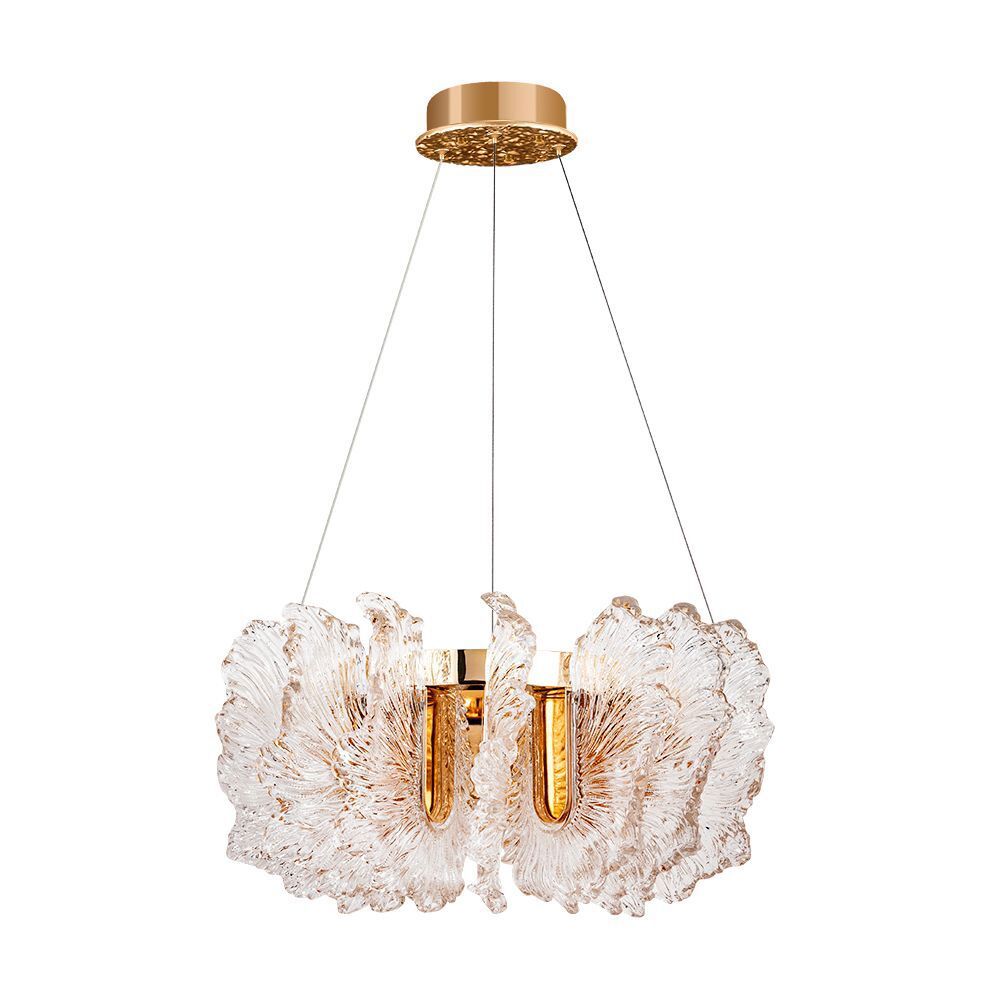 Изображение товара Светильник подвесной светодиодный Divinare 1138_01 sp-36 6 м² нейтральный белый свет цвет жёлтый/золотой