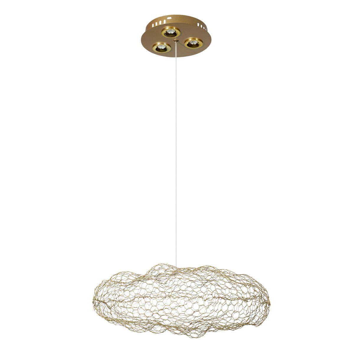 Изображение товара Светильник подвесной светодиодный Loft it 10247_350 gold 6.72 м² теплый белый (желтый) свет цвет жёлтый/золотой