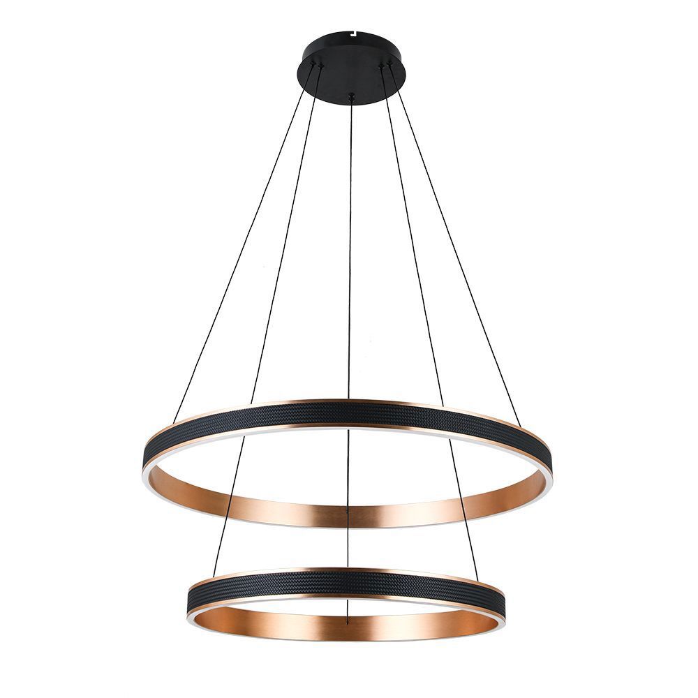 Изображение товара Светильник подвесной светодиодный Divinare 1926_17 sp-2 15 м² нейтральный белый свет цвет черный