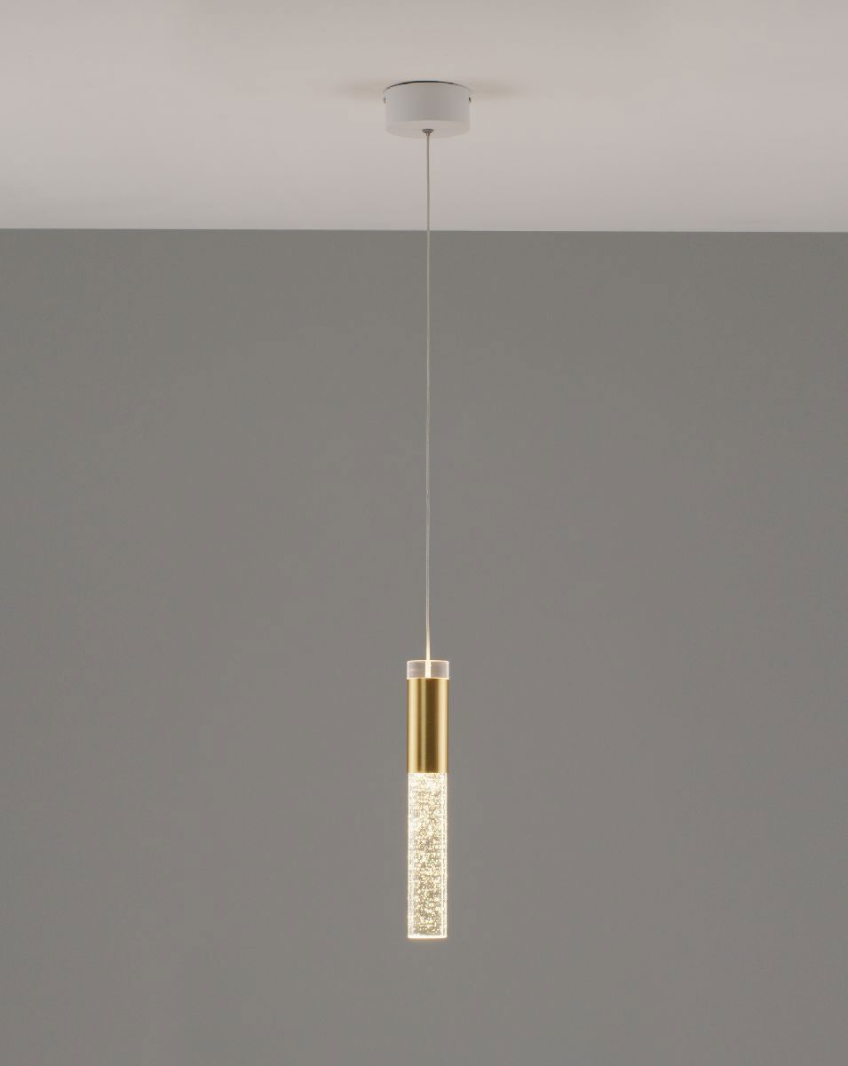 Изображение товара Подвесной светодиодный светильник Moderli V10896-PL белый теплый белый 7Вт