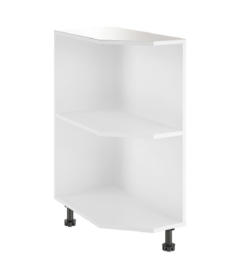 Изображение товара Торцевой напольный левый шкаф Home 30x82.80x55 см фасад белый ЛДСП каркас белый Santrek