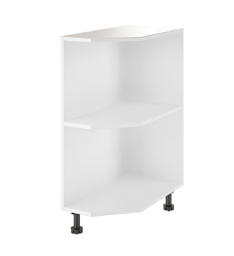 Изображение товара Торцевой напольный правый шкаф Home 30x82.80x55 см фасад белый ЛДСП каркас белый Santrek