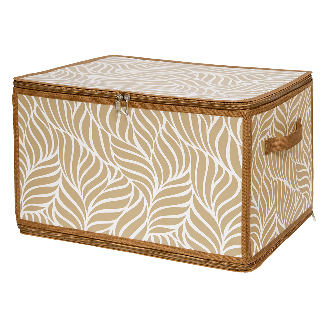 Изображение товара Короб складной Handy home ESH22 L из полипропилена 38x38x1 см бежевый