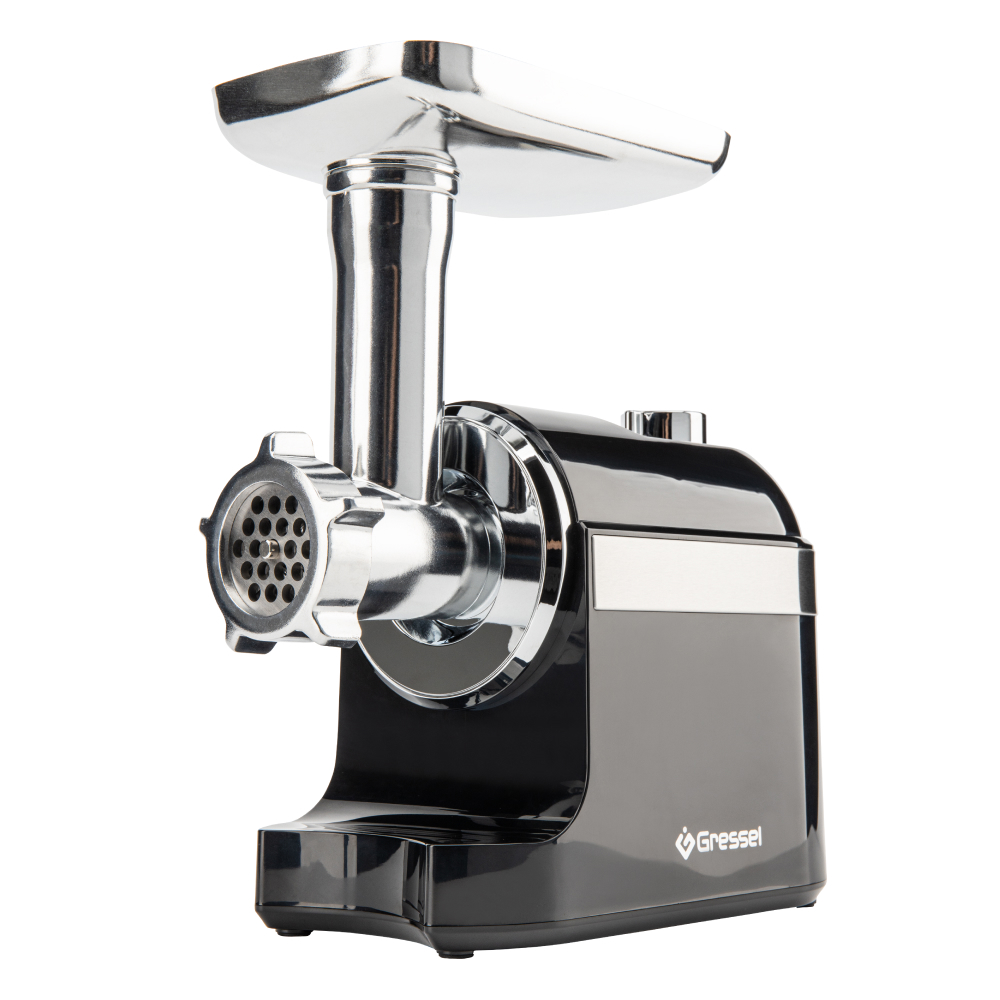 Изображение товара Электрическая мясорубка Gressel GMG-1703 2000 Вт черная для домашнего использования