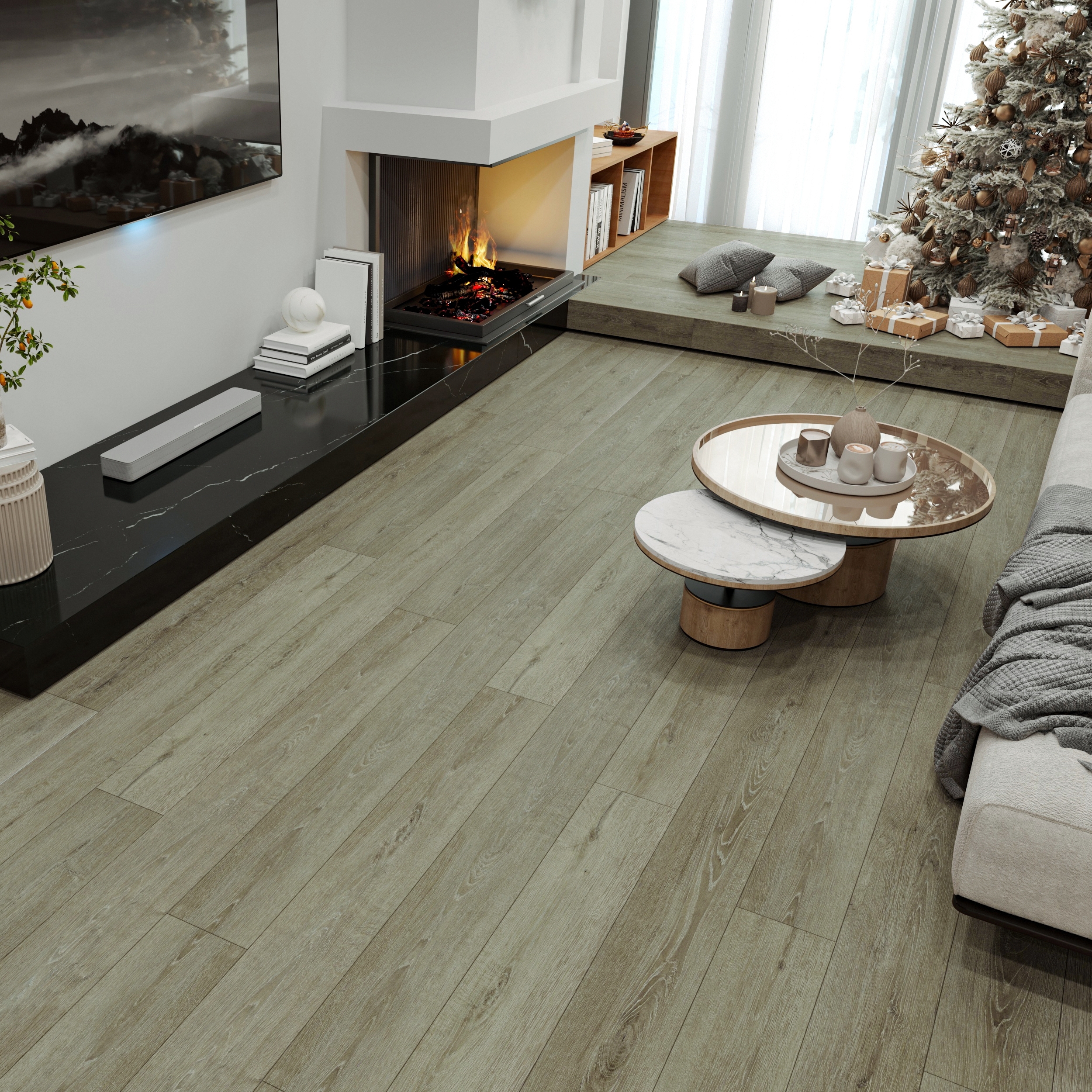 Изображение товара SPC плитка Natisston Дуб Готланд 4 мм 34 класс 2.232 м2