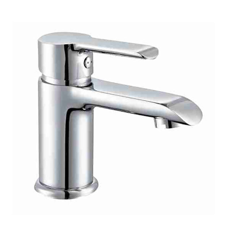 Изображение товара Смеситель для раковины Melodia della vita 19520 однорычажный цвет серебристый Изображение товара Смеситель для раковины Melodia della vita 19520 однорычажный цвет серебристый