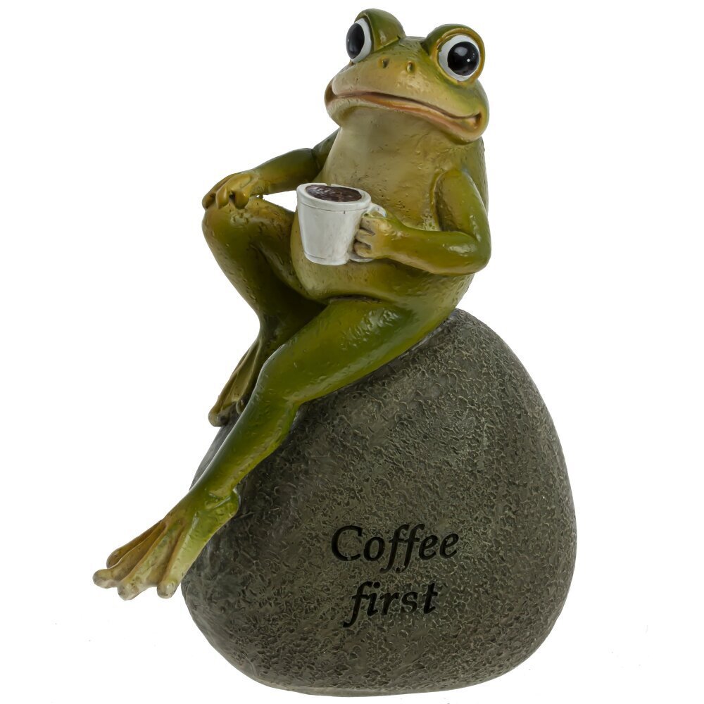 Изображение товара Фигурка декоративная Лягушка L10 W6 H15 см 795650