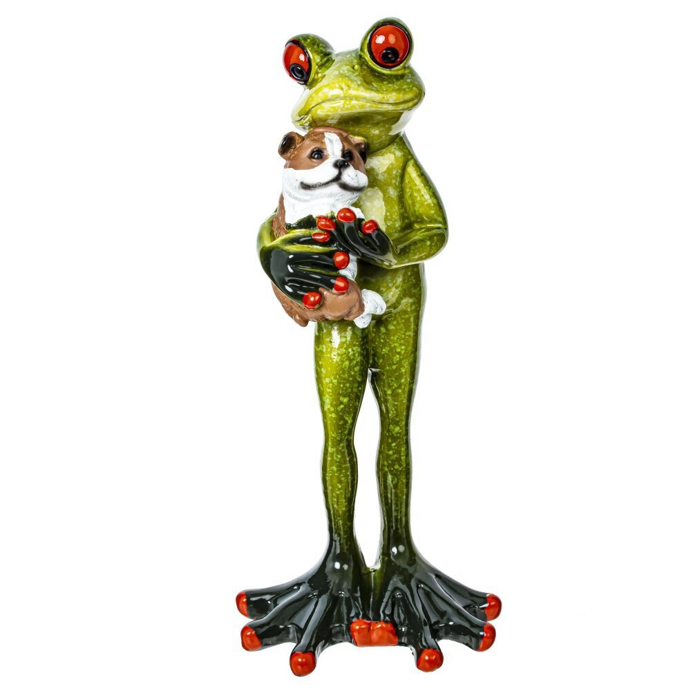 Изображение товара Фигурка декоративная Лягушка L5 W7 H16.5 см 799672