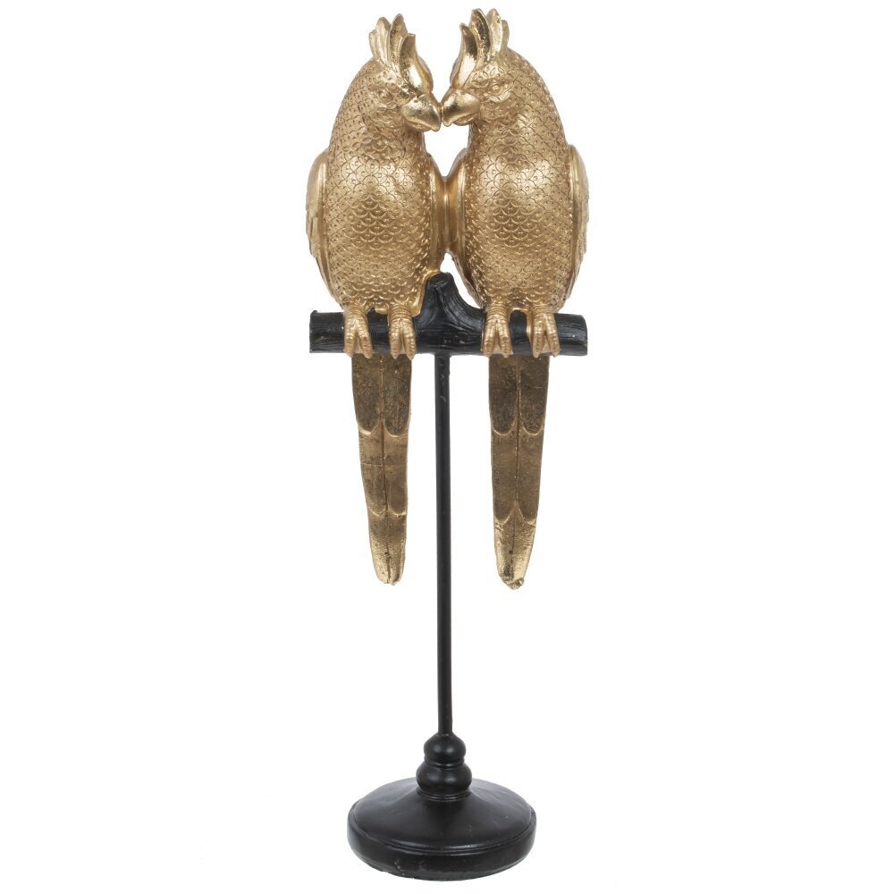 Изображение товара Фигурка декоративная Попугаи L11.5 W9 H36 см 768474