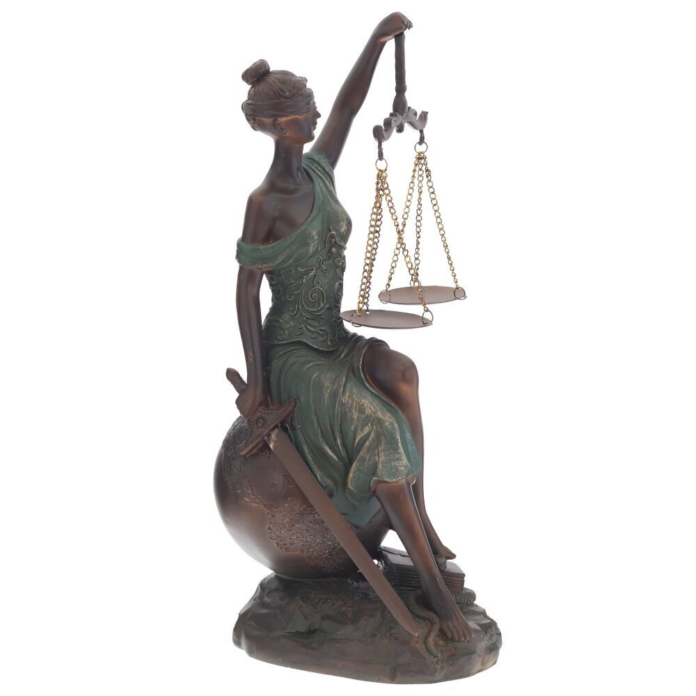 Изображение товара Декоративная Фемида — фигура правосудия, 34 см