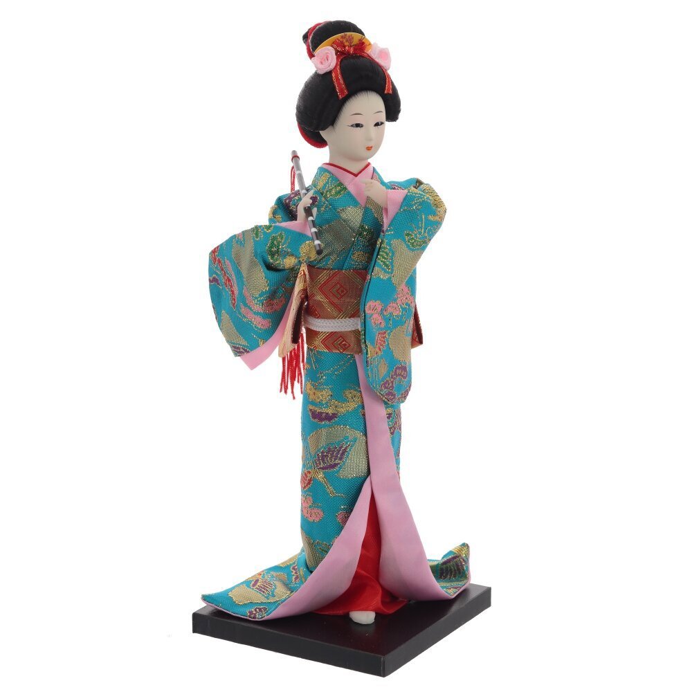 Изображение товара Гейша декоративная L9.5 W9.5 H26 см — синяя, ПВХ