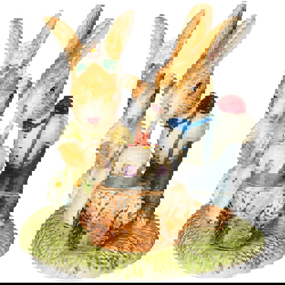 Изображение товара Фигурка кролики из доломита Lefard 11x10x11 см