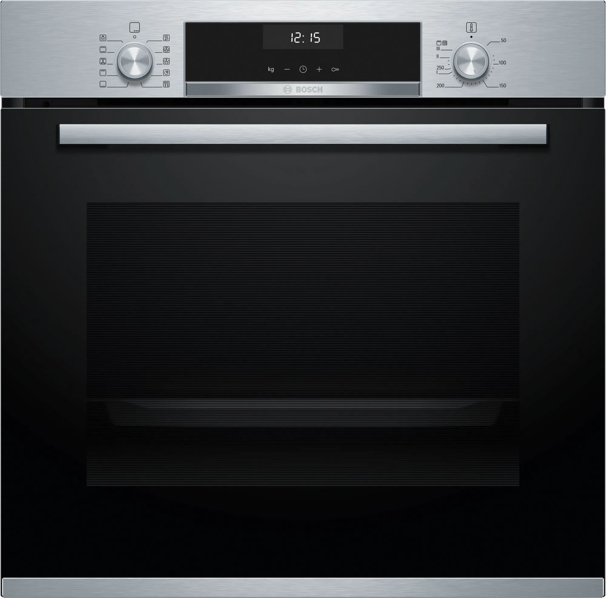 Изображение товара Электрический встраиваемый духовой шкаф Bosch Serie 6 HBG5370S0 59.4x59.5x56.8 см цвет серебристый