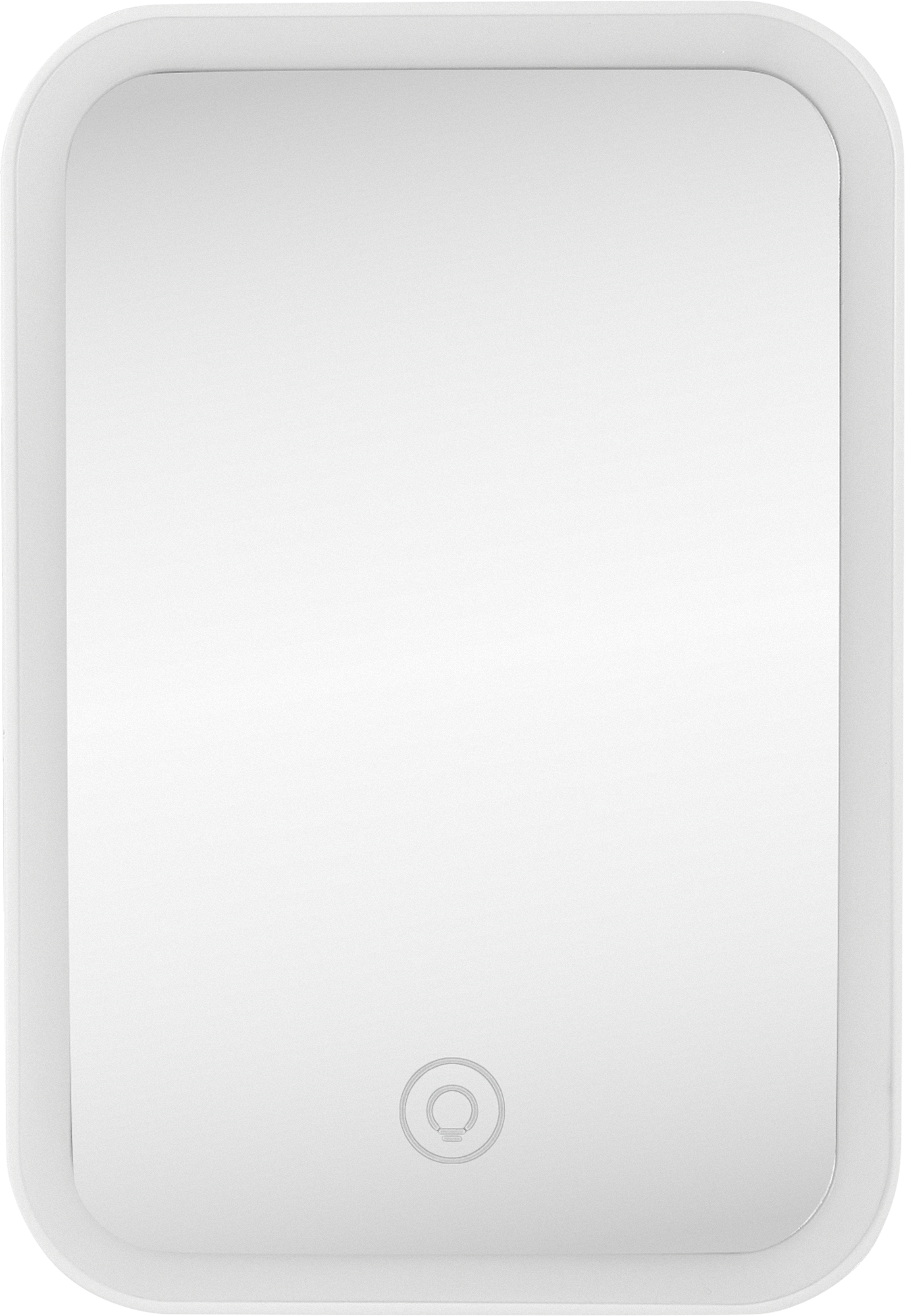 Изображение товара Косметическое зеркало с подсветкой 13x19 см, работа от батареек, современный дизайн