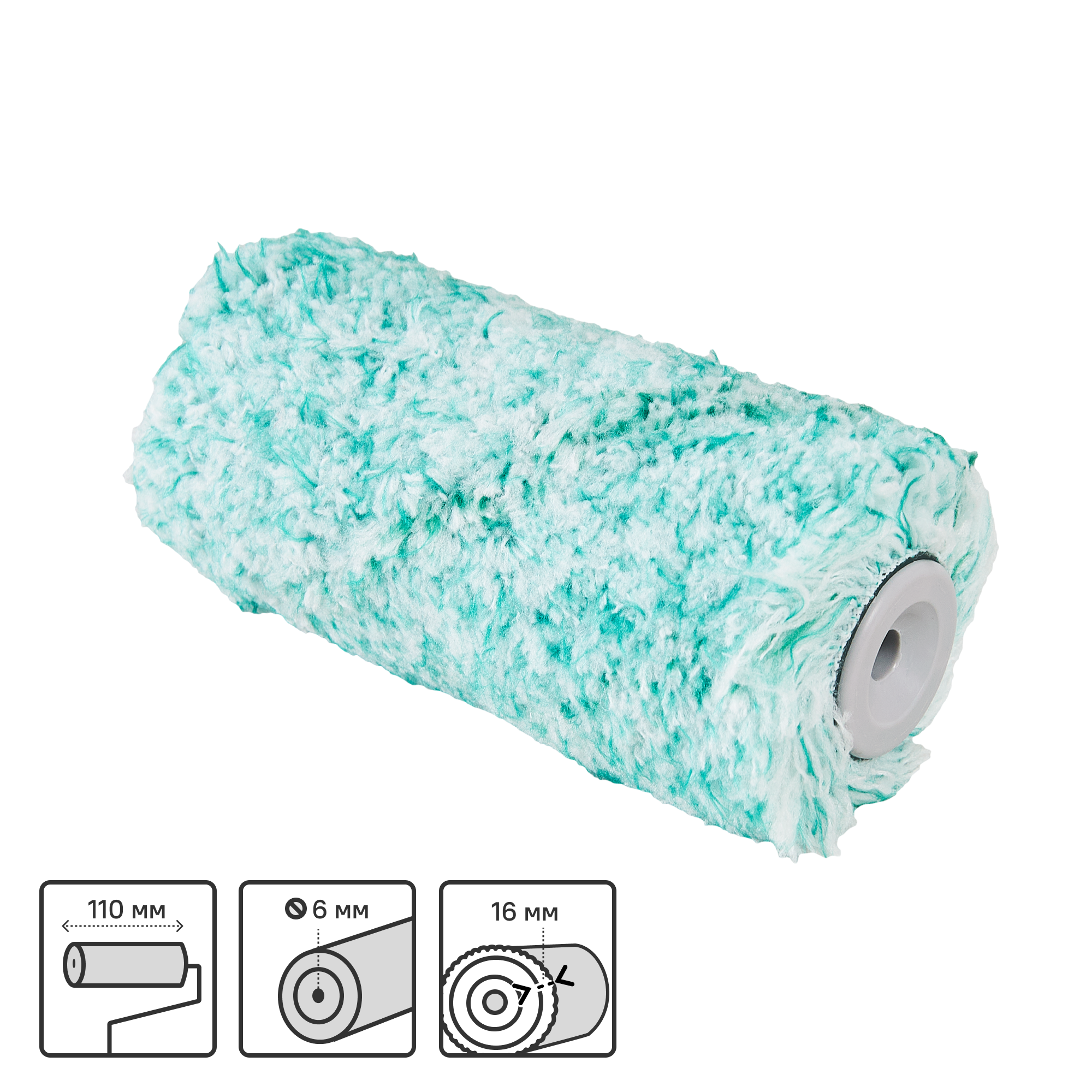 Изображение товара Валик для красок Hansa Micromix 16 110 мм для акриловых и водоэмульсионных красок