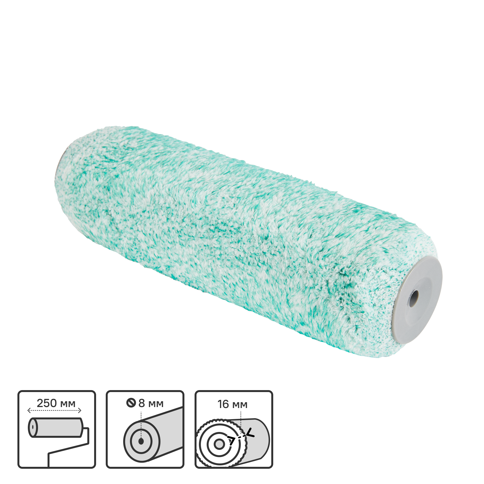 Изображение товара Валик для красок Hansa Micromix 16 см профессиональный малярный инструмент