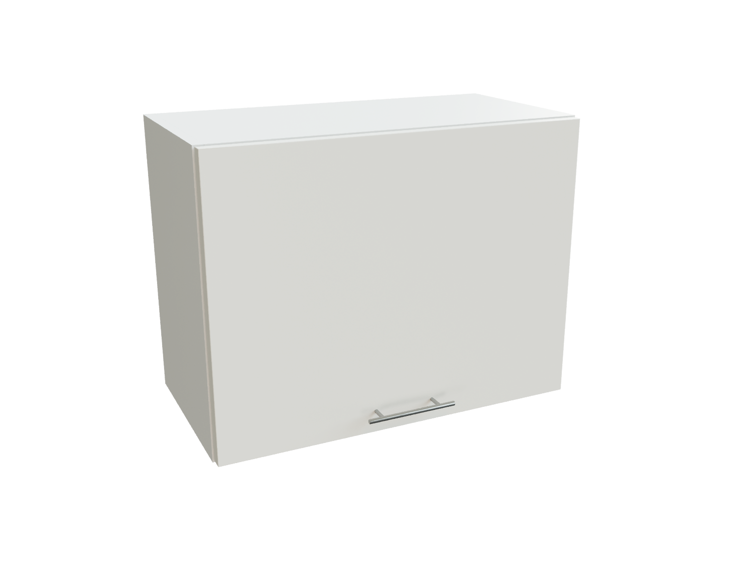 Изображение товара Навесной шкаф горизонтальный Сурская Мебель Валерия 60x46x31.8 см белый МДФ ПВХ