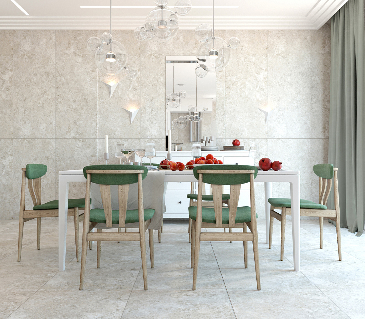 Изображение товара Керамогранит IDALGO HOME Граните доломити 60x120 см, такко тёмный, ректифицированный