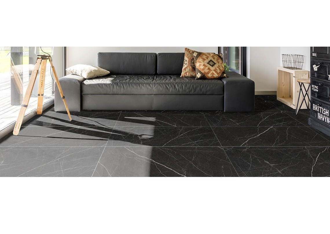 Изображение товара Керамогранит Idalgo home Граните пьетра CF013LLRufa 60x120 см черный