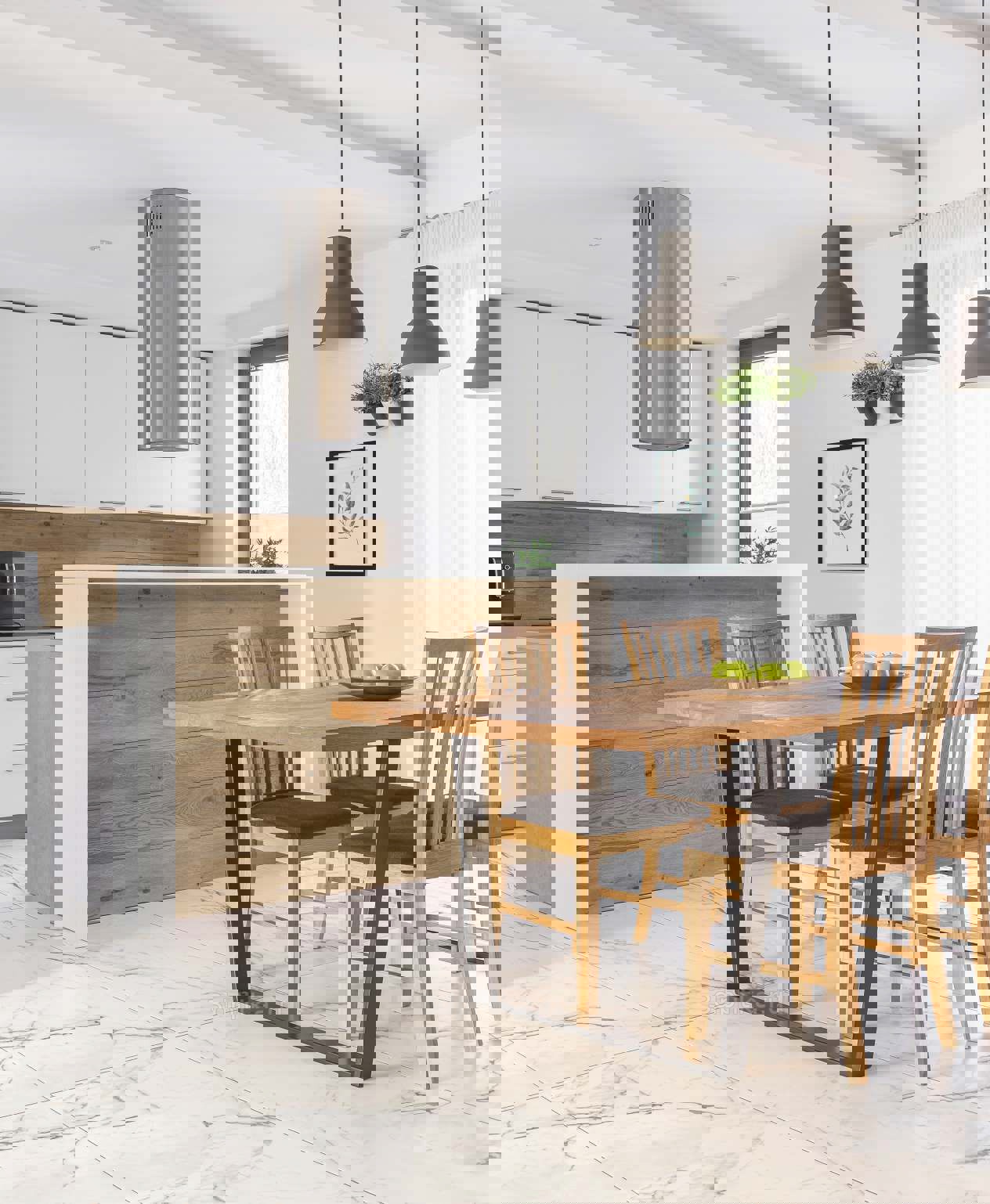 Изображение товара Керамогранит Idalgo home Граните этно вуд ID9091N053SRtmn 19.5x120см цвет браун