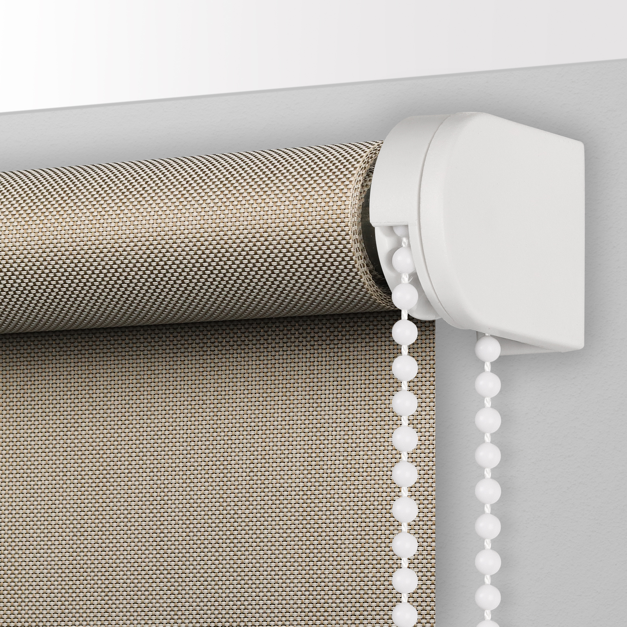 Штора рулонная Inspire Screen 140x230 см цвет серо-бежевый - 2