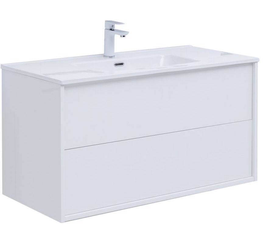 Изображение товара Тумба под раковину подвесная Aquanet Lino 00287542 80см