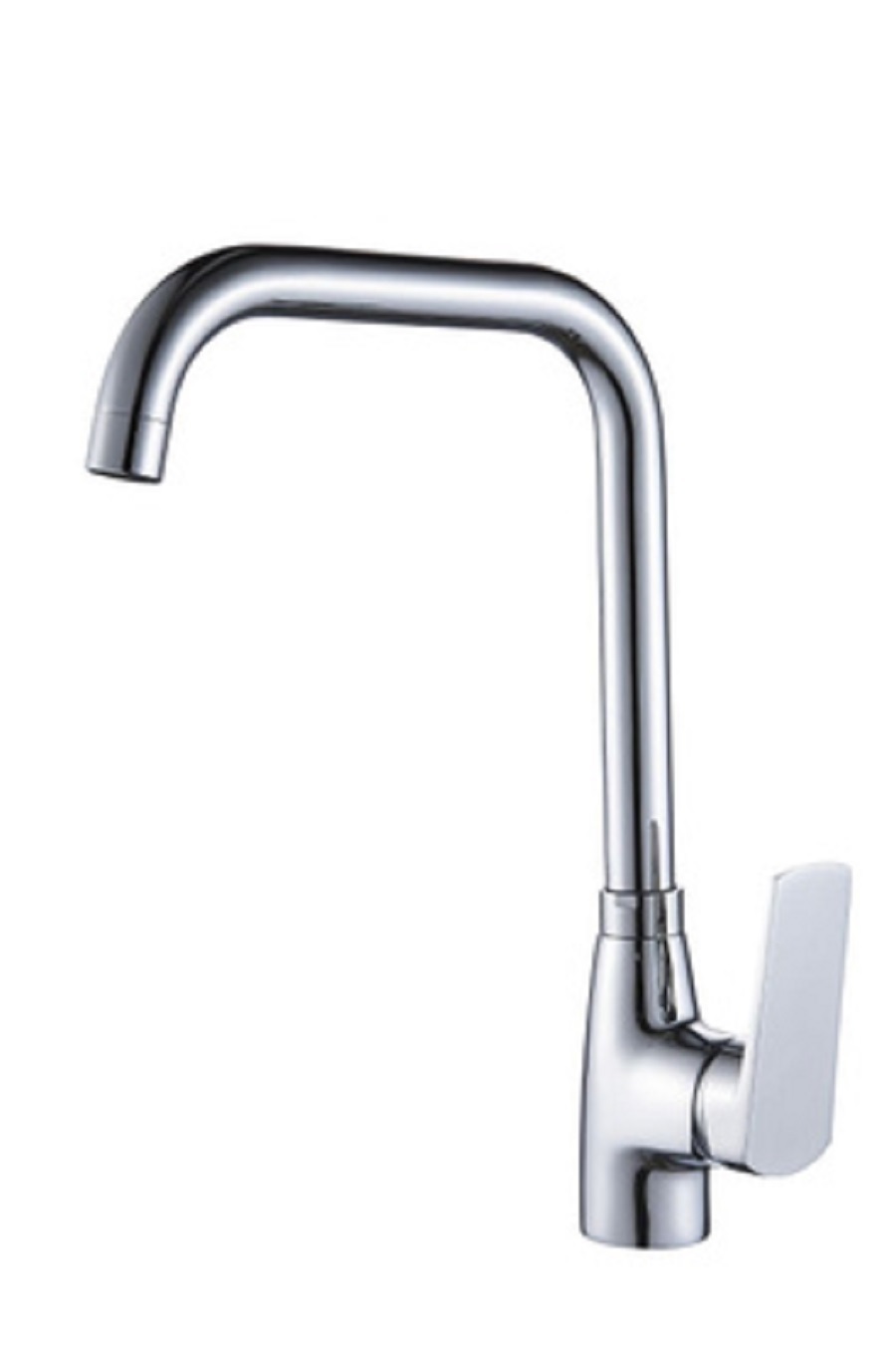 Изображение товара Смеситель для кухни OUTE однорычажный поворотный излив 20 см серебристый