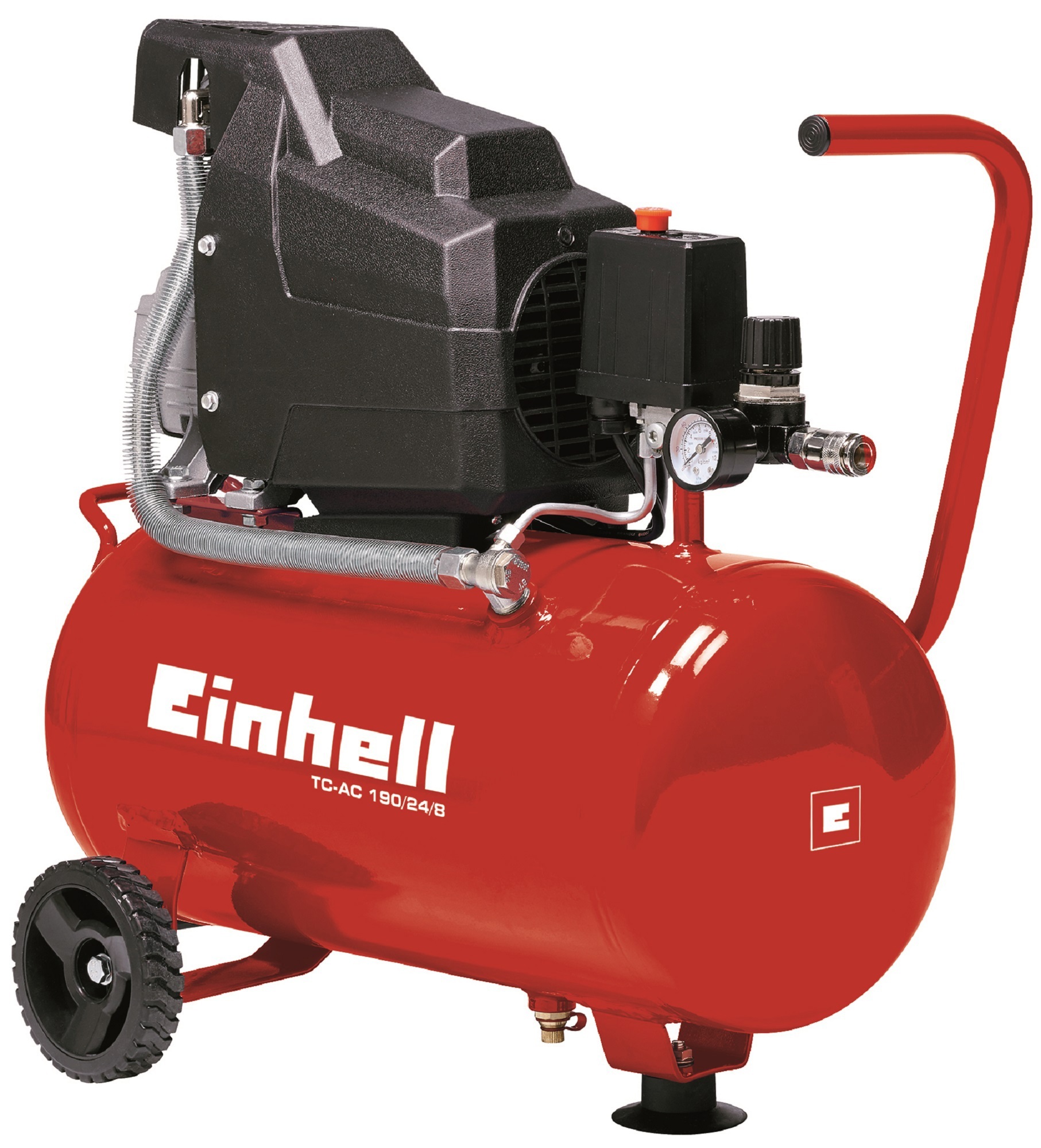Изображение товара Компрессор поршневой Einhell TC-AC 190/24/8, 24 л, 1500 Вт, 165 л/мин