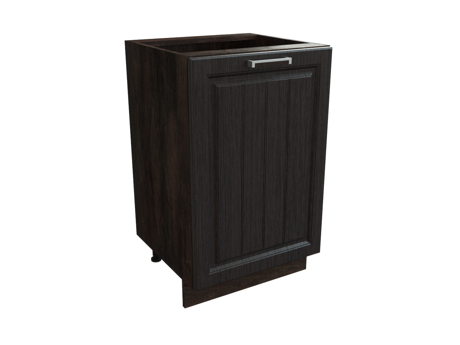 Изображение товара Напольный шкаф с 1 дверцей Сурская мебель Прага 50x81.6x47.8 см ЛДСП цвет кальяри/венге