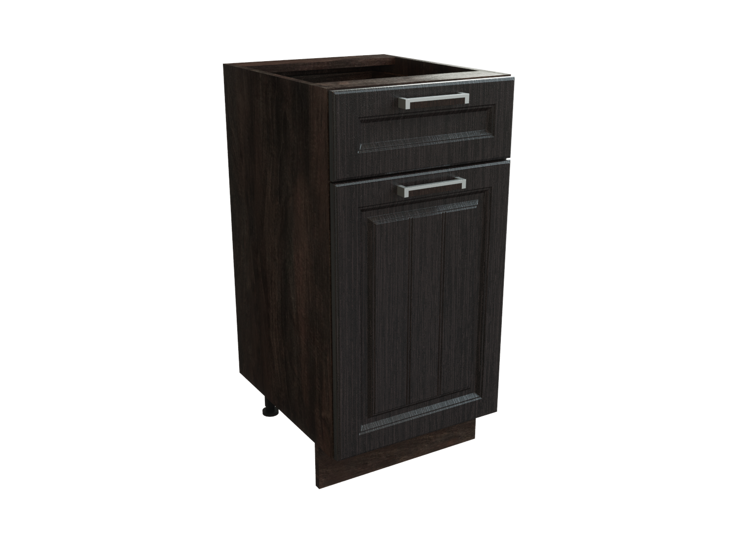 Изображение товара Напольный шкаф Прага Сурская мебель 40x81.6x47.8 см цвет кальяри/венге