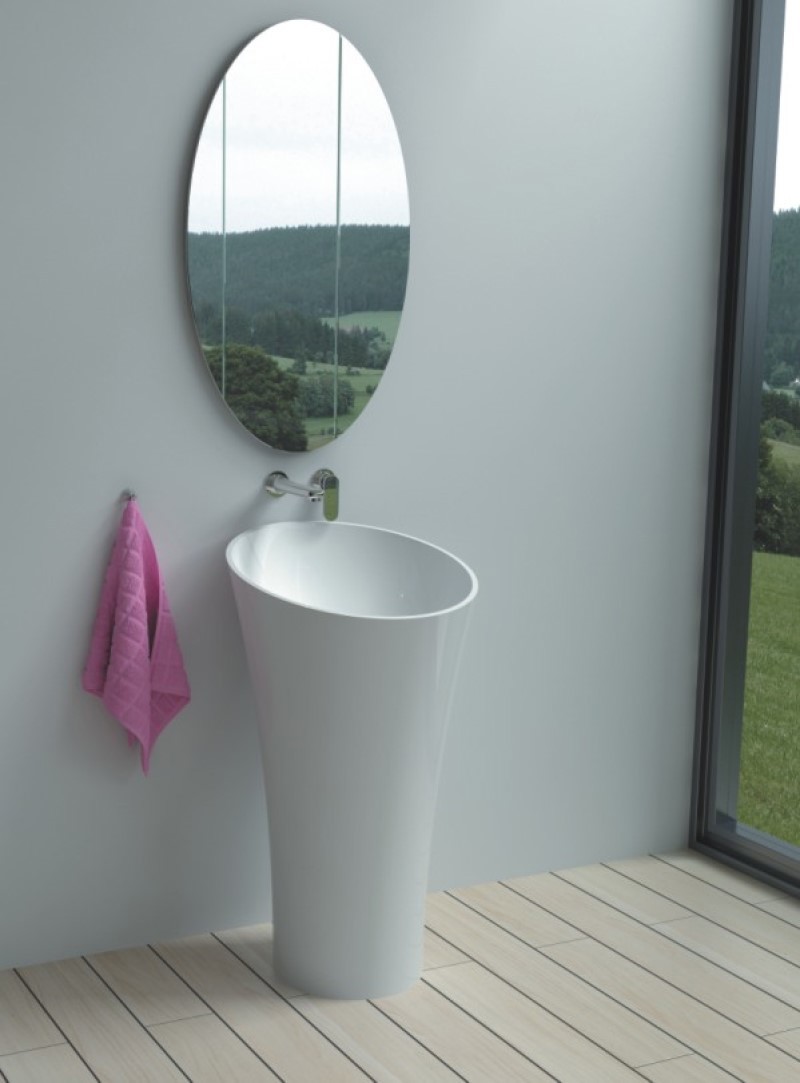 Изображение товара Раковина NS BATH NSF-50000M Напольная Белый матовый