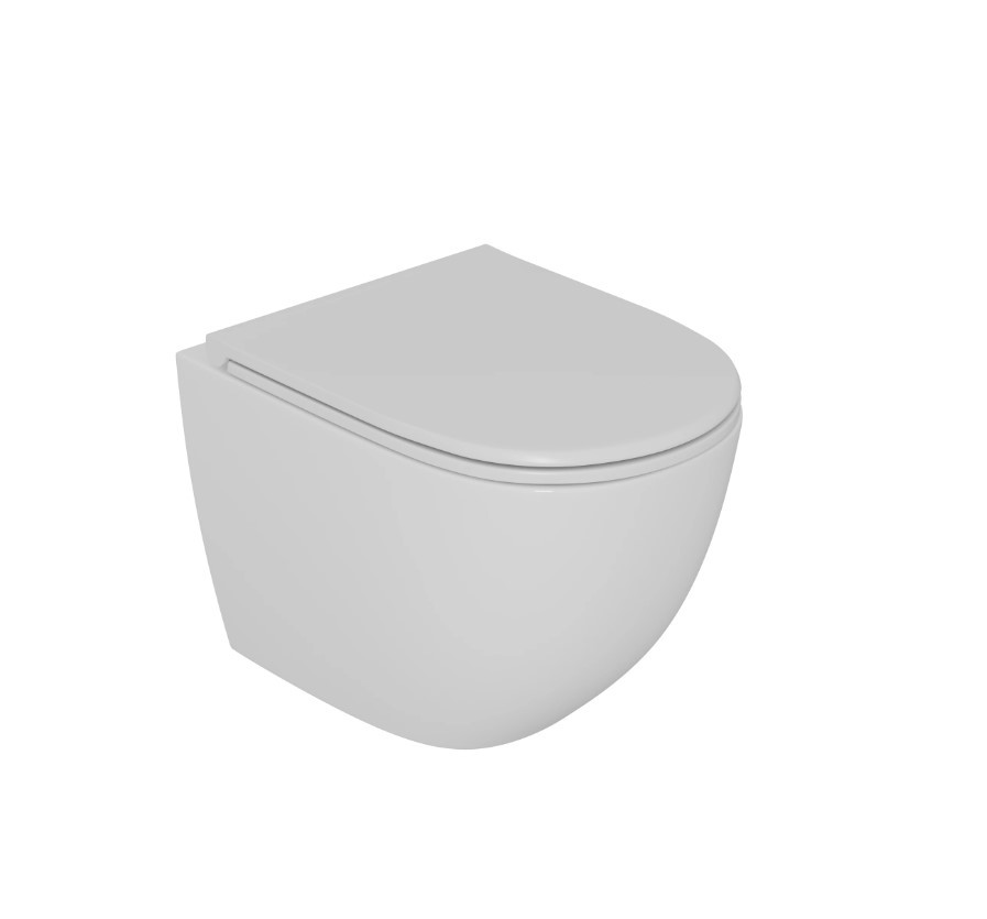 Изображение товара Подвесной унитаз D&K DT1396516 Matrix с безободковым ободом и сиденьем микролифт Изображение товара Подвесной унитаз D&K DT1396516 Matrix с безободковым ободом и сиденьем микролифт