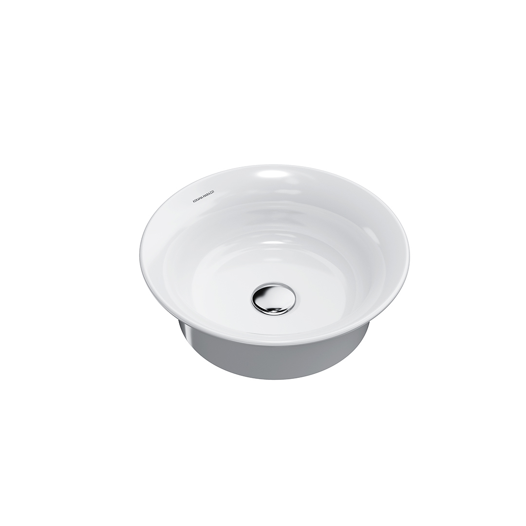 Изображение товара Раковина накладная Kerama Marazzi Canaletto CN.wb.40 40.5 см белая глянцевая
