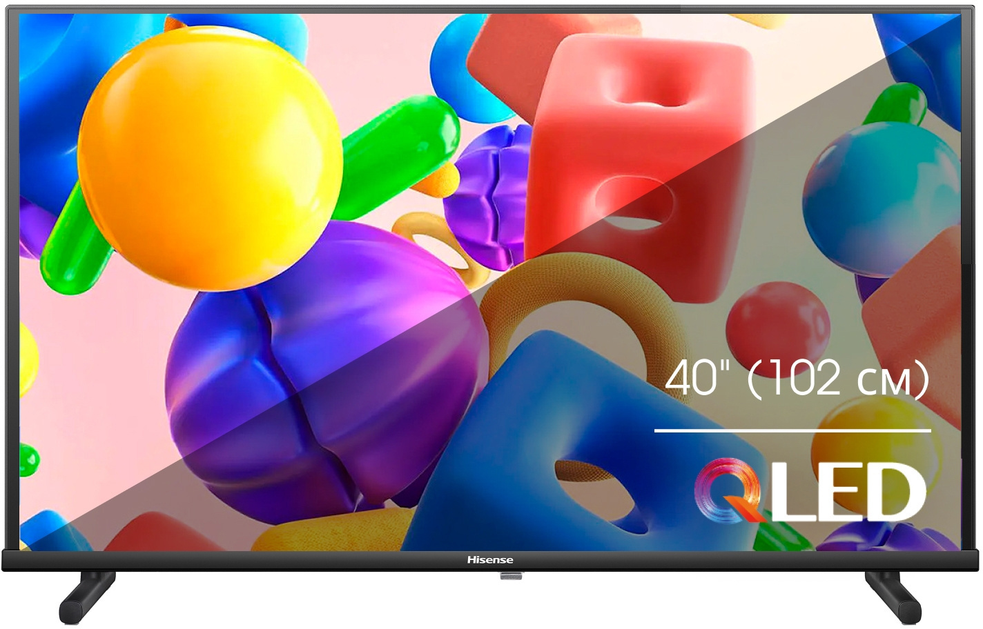 Изображение товара Телевизор Hisense 40A5KQ QLED Full HD Smart Wi-Fi 40 дюймов